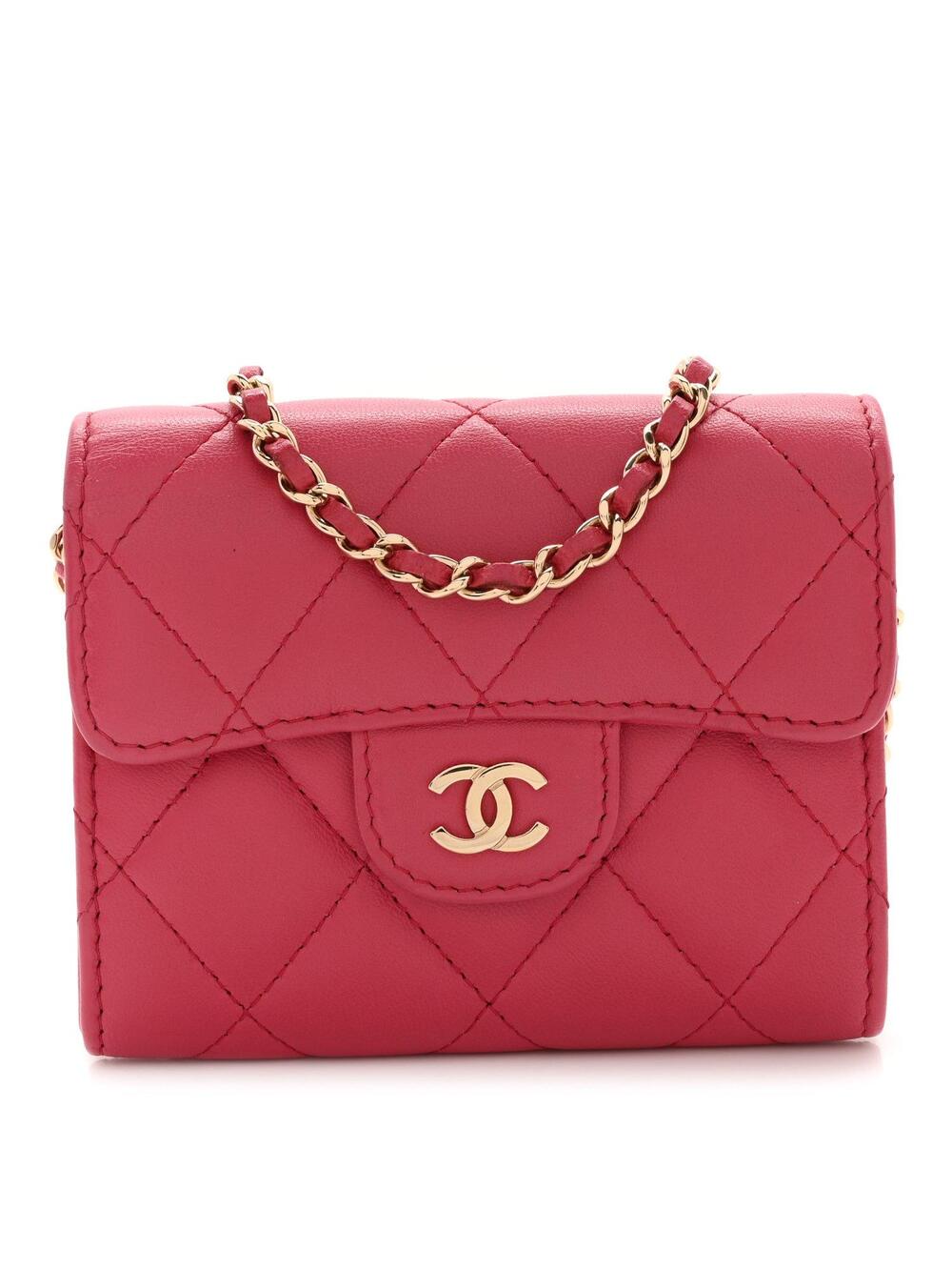 Chanel Lambskin Quilted Flap Card #360768C14B